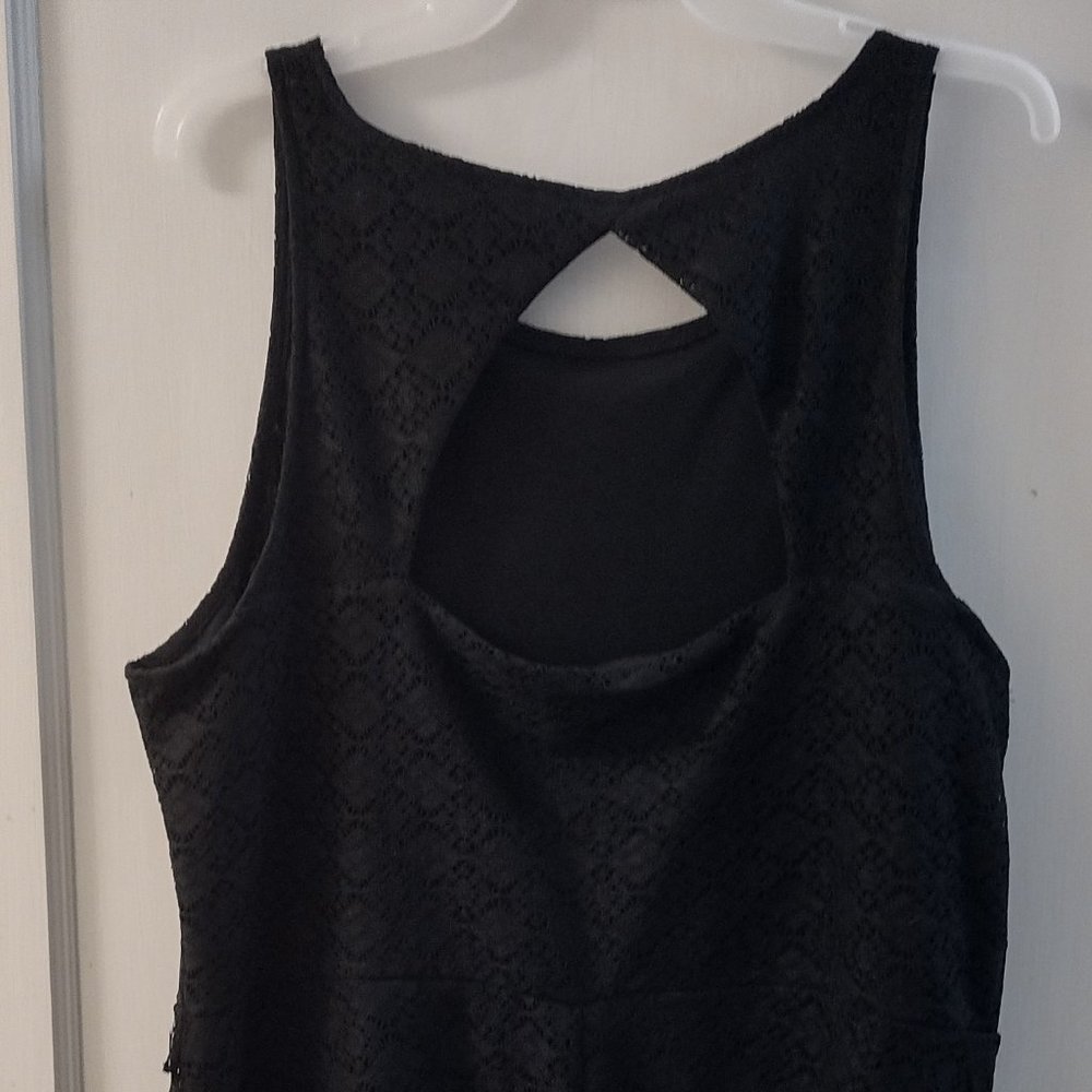 No Boundaries - Black Long no Sleeve Dress, Size XXL/2XG (19)